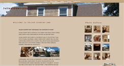 Desktop Screenshot of juliancountryinn.com
